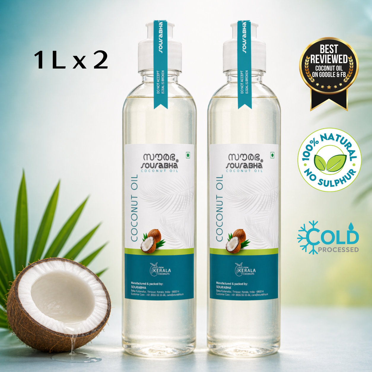 Pure Coconut Oil Value Packs