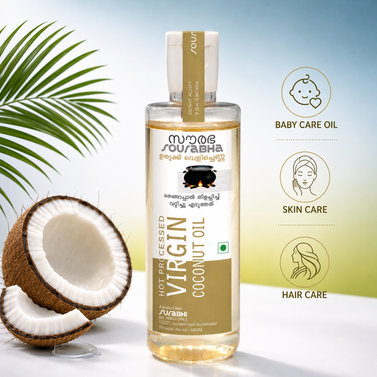 Hot Processed Virgin Coconut Oil | गर्म विधि से तैयार वर्जिन नारियल तेल