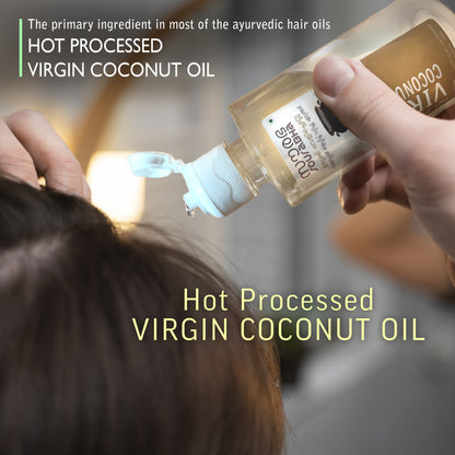 Hot Processed Virgin Coconut Oil | गर्म विधि से तैयार वर्जिन नारियल तेल