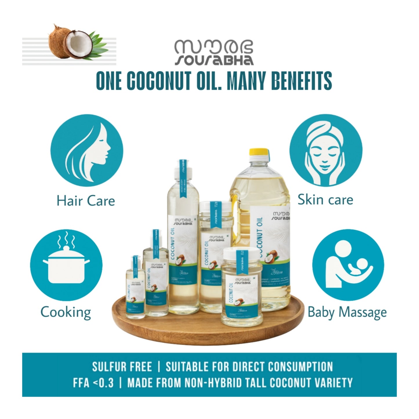 Pure Coconut Oil Value Packs